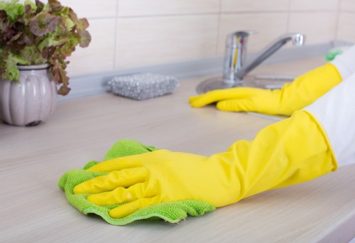 Dust removal and stain treatment during mattress cleaning service